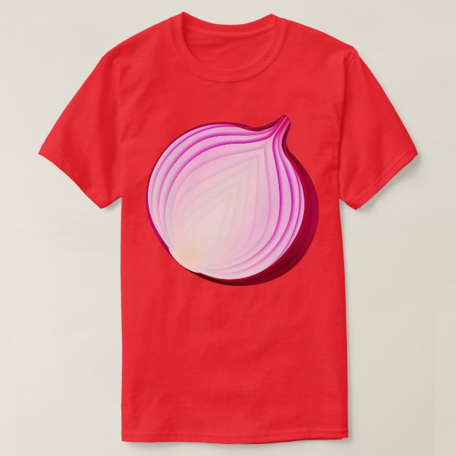 Onion Half Cook T-Shirt (Design Front)