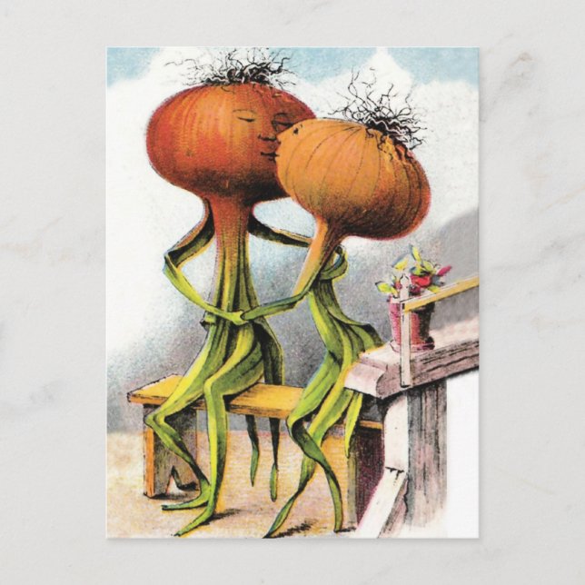 Onion Kiss Postcard (Front)