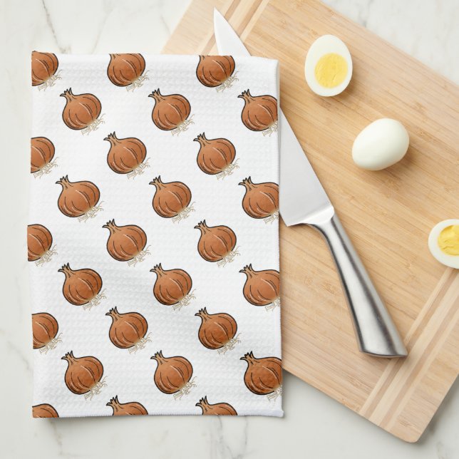 Onion Kitchen Towel (Quarter Fold)