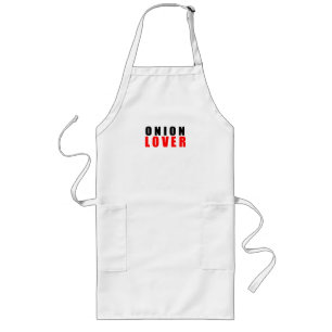 Onion lover long apron