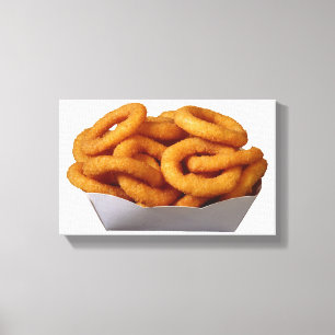 Onion Rings Canvas Print