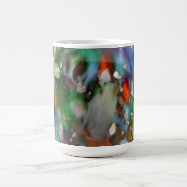 Onion Skin Peacock Mug (Center)