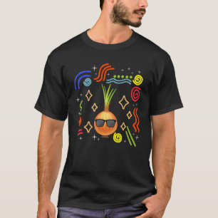 Onion Vegetable Gardening Farmer Vegan Healthy Veg T-Shirt