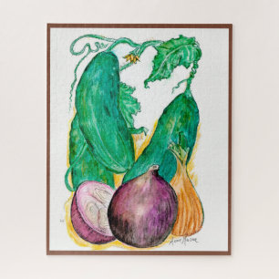 Onions and Cukes Jigsaw Puzzle