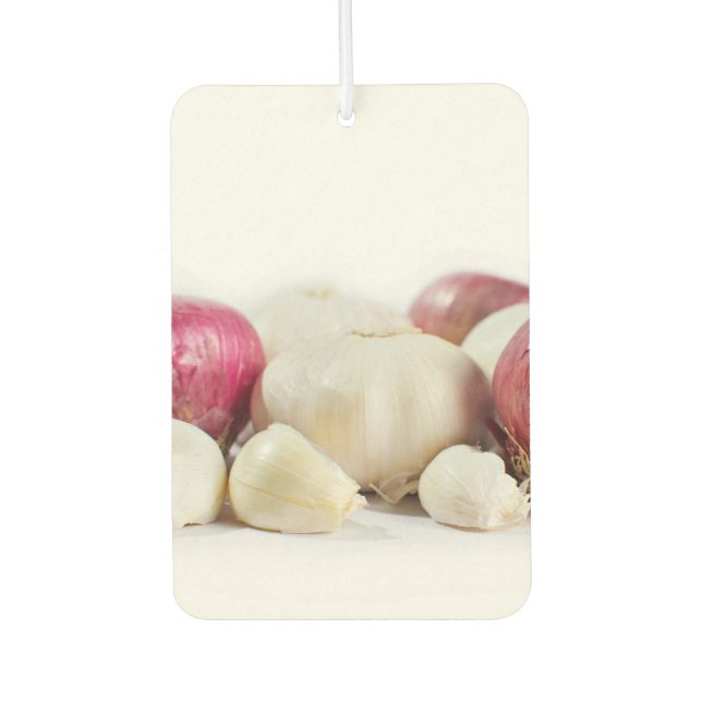 Onions And Garlic Air Freshener (Front)