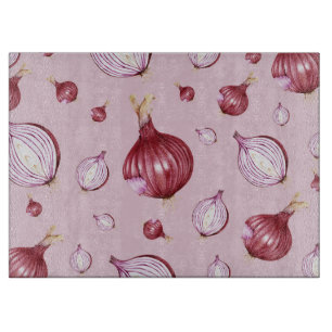 Onions Cutting Board