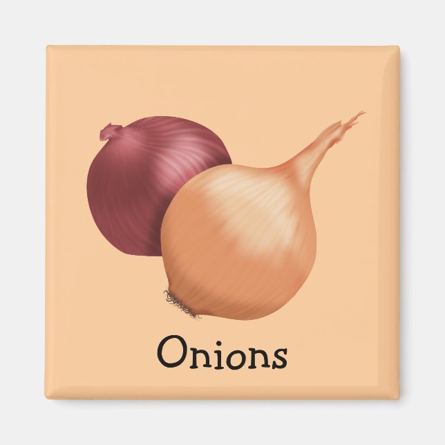 Onions Magnet (Front)