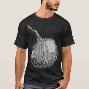 Onions Retro Vegetables Vegan Vegetarian Onion T-Shirt