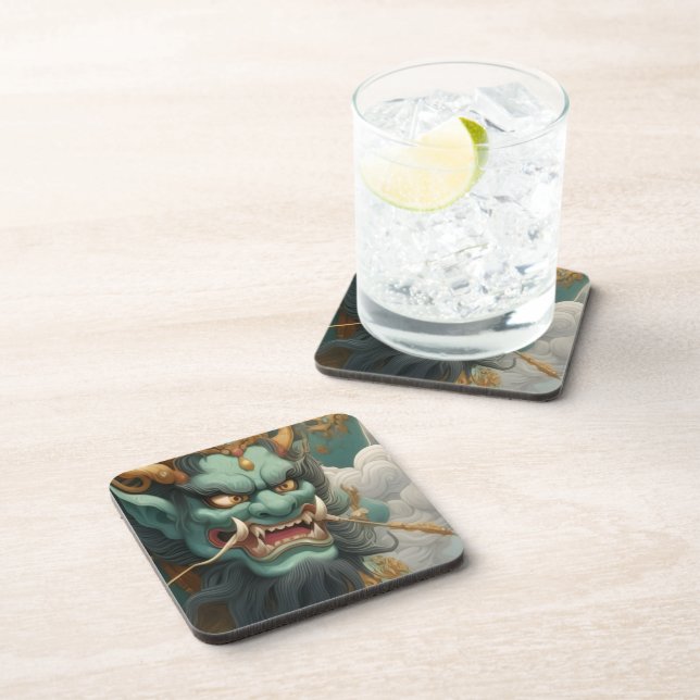 Oni's Wrath Beverage Coaster (Right Side)