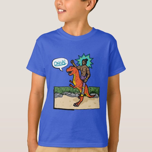 ONIVA! Dino Lutteur T-Shirt (Front)