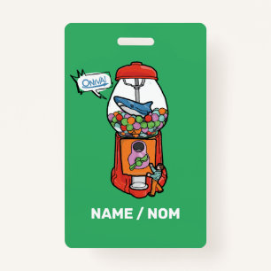 ONIVA! Gomme Balloune Badge