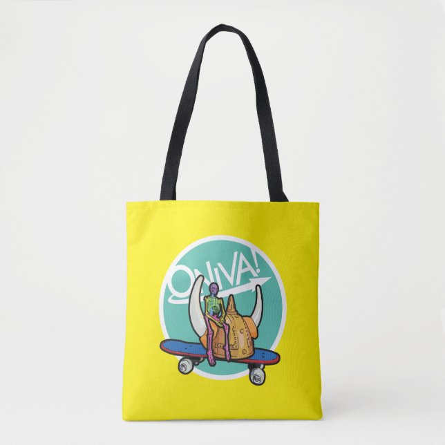 ONIVA! Squelette Viking Shoulder Tote (Front)