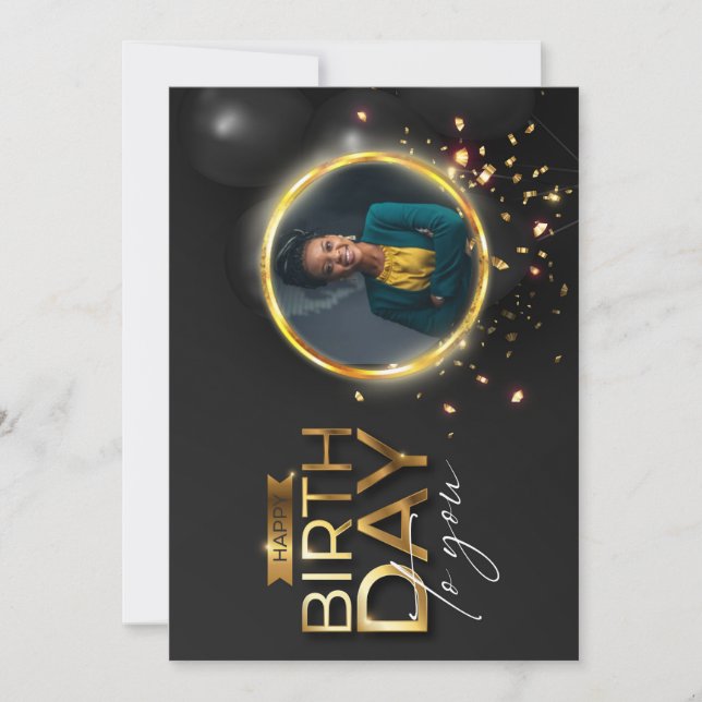 Online birthday greeting card (Front)