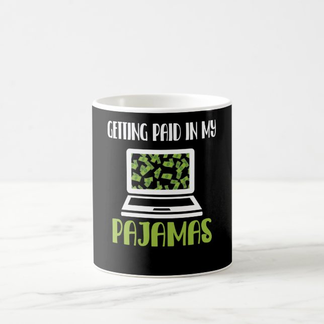 Online Business Earnings Share Passive Dividends Coffee Mug (Center)