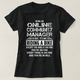 Online Community Manager T-Shirt