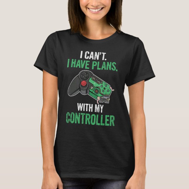Online Gamer For A Controller Nerd 2 T-Shirt (Front)
