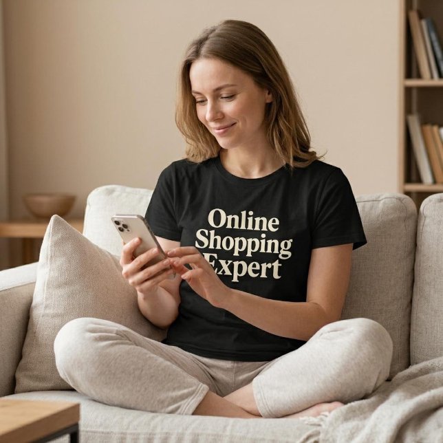 Online Shopping Expert T-Shirt (Creator Uploaded)