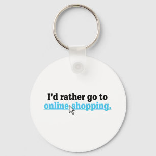 Online Shopping Keychain