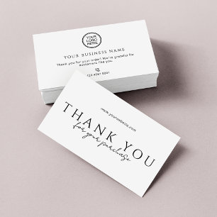 Online Store Order Packaging Thank You Inserts