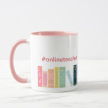 #Online Teacher mug.