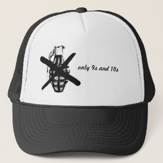 only 9s and 10s trucker hat
