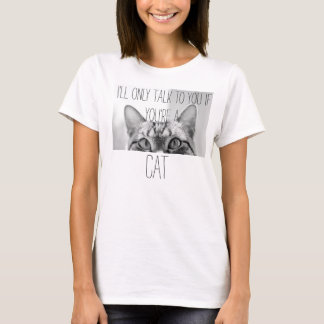 ONLY A CAT tee