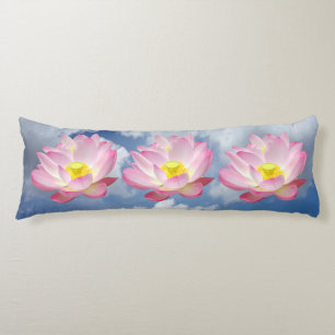 Only a Lotus Blossom + your text & ideas Body Pillow