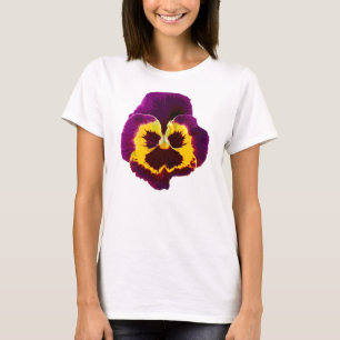Only a Pansy Blossom + your text & ideas T-Shirt