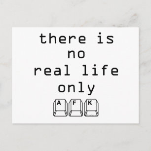 Only AFK Postcard