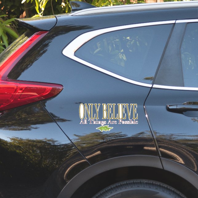 Only Believe All Things Are Possible  (Car Side)