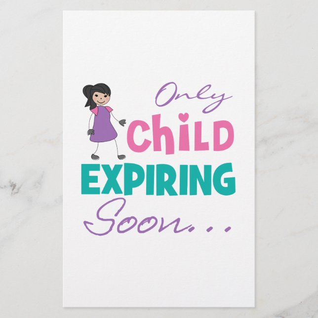 Only Child Expiring Soon (Front)