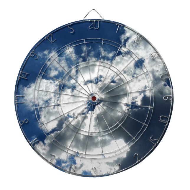 Only clouds dartboard (Front)