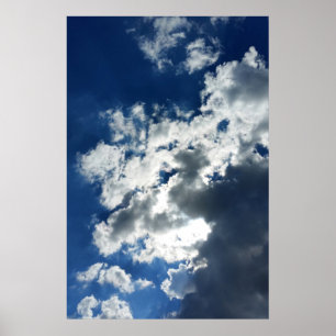 Only clouds poster