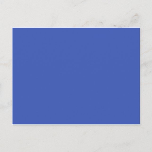 ONLY COLOR - blue Postcard (Front)
