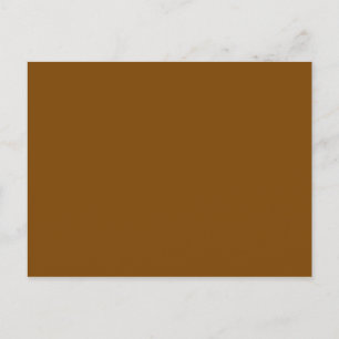 ONLY COLOR - brown Postcard
