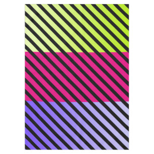 ONLY COLOR gradients & black stripes + your backg. Tablecloth
