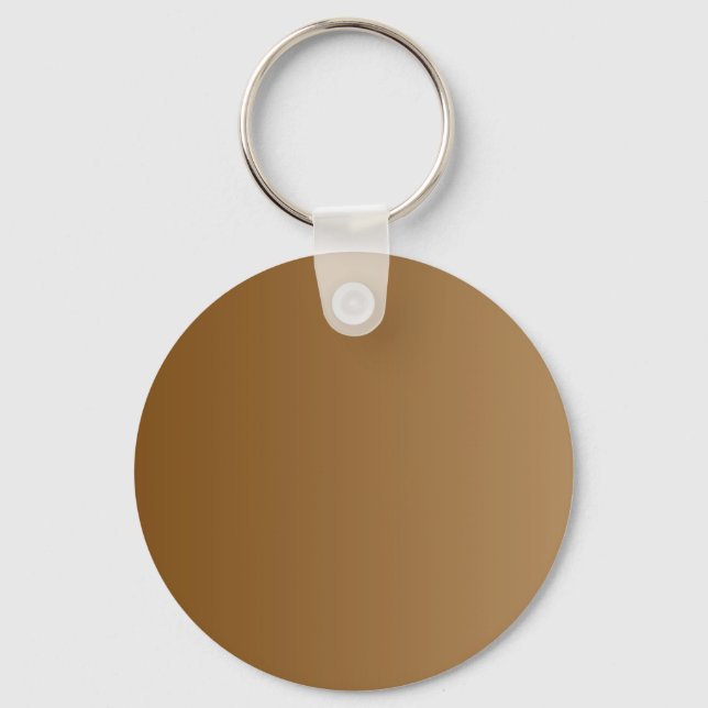 ONLY COLOR gradients - brown Keychain (Front)