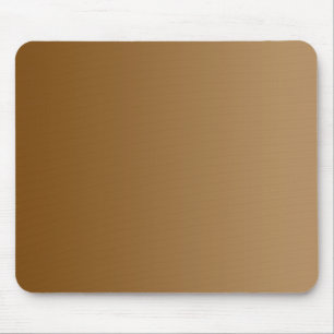 ONLY COLOR gradients - brown Mouse Pad