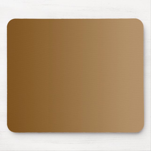 ONLY COLOR gradients - brown Mouse Pad (Front)
