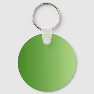 ONLY COLOR gradients - green Keychain
