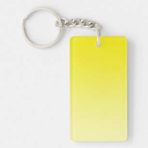 ONLY COLOR gradients - lemon Keychain