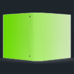 ONLY COLOR gradients - neon green Binder<br><div class="desc">Colour Composing by EDDA Fröhlich | Template: background colour for your text or image | Topic: colour your life</div>