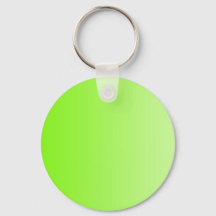 ONLY COLOR gradients - neon green Keychain
