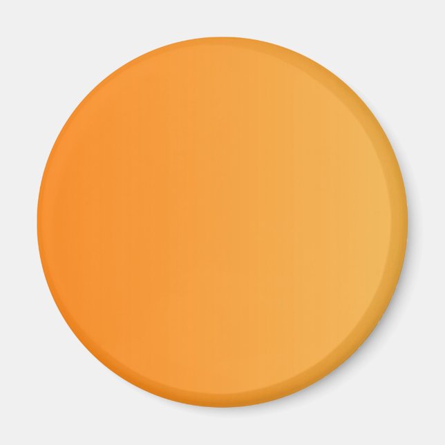 ONLY COLOR gradients - orange Magnet (Front)