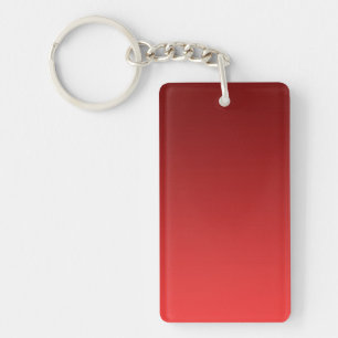 ONLY COLOR gradients - red love Keychain