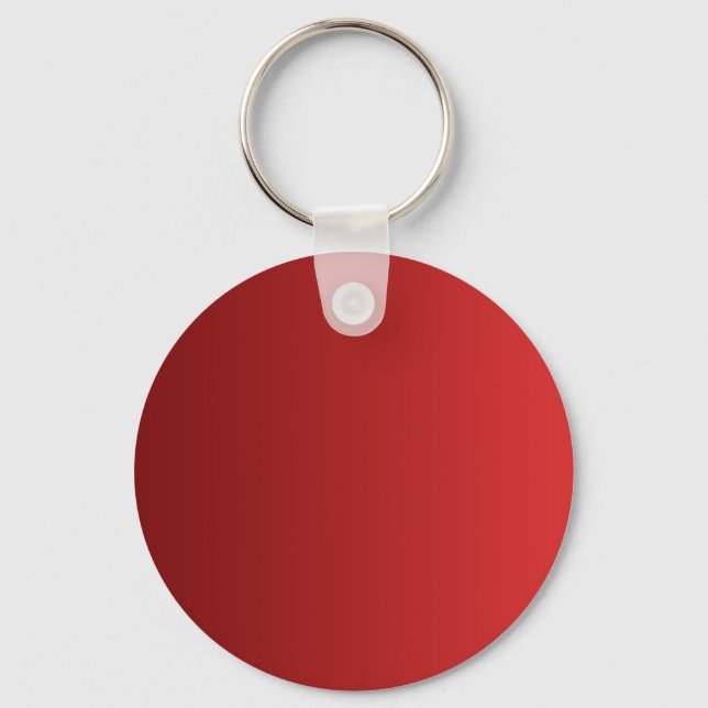 ONLY COLOR gradients - red love Keychain (Front)