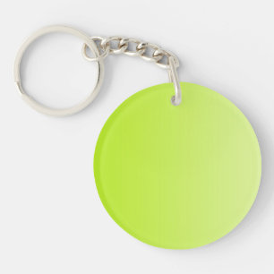 ONLY COLOR gradients - spring green Keychain