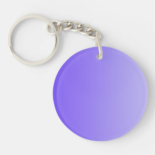 ONLY COLOR gradients - violet Keychain