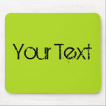 ONLY COLOR / light green your text Mouse Pad<br><div class="desc">Only Colour Composing by EDDA Fröhlich | Template: background colour for your text or image | Trend: colour your life. | You miss other colours, products or designs? Feel free to contact me: contact@eddart.de</div>