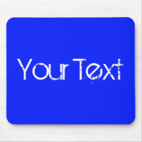 ONLY COLOR / royal blue + your text